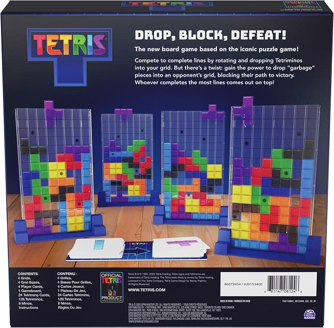 Tetris: The Board Game de Spin Master Games miniatura 9