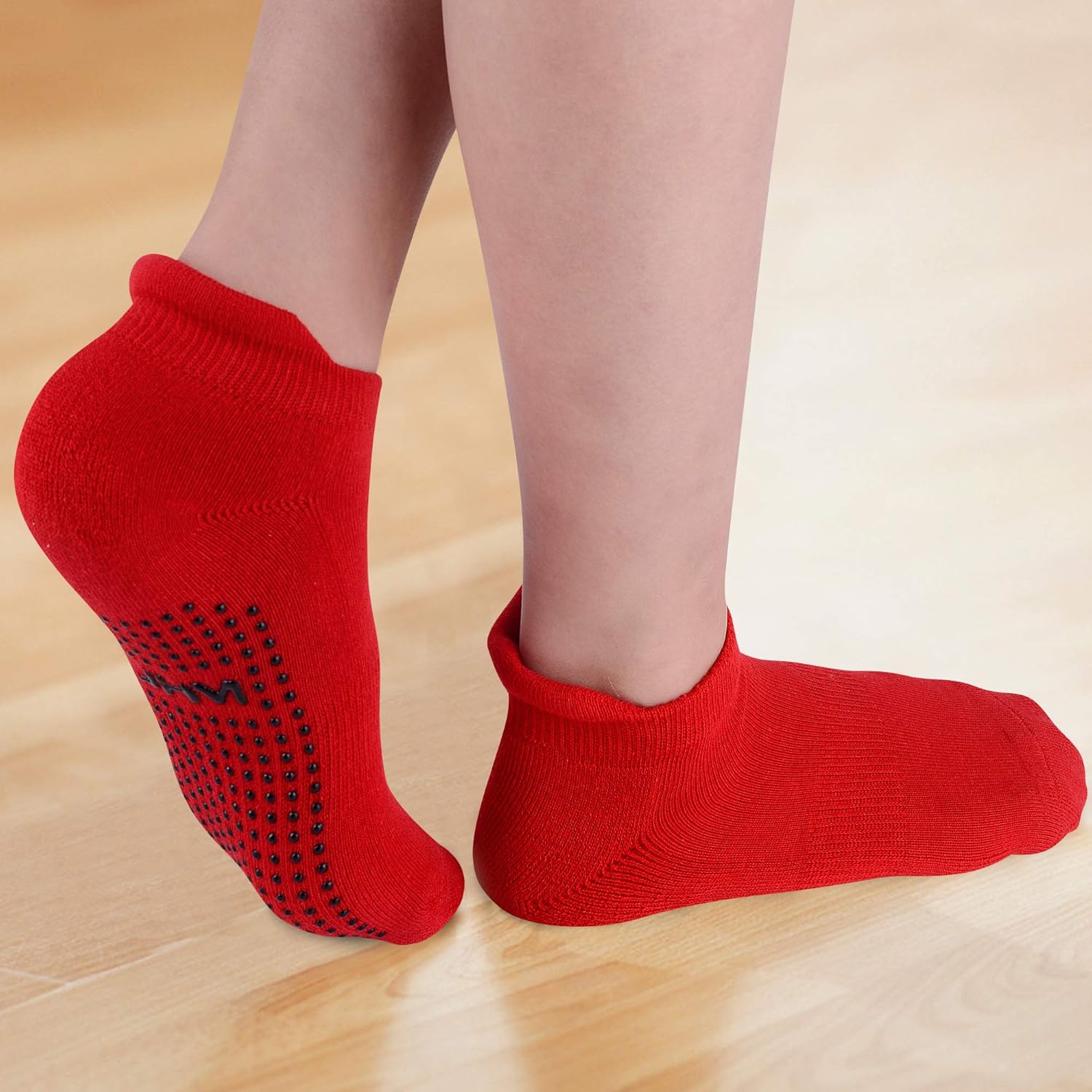 JHM Kids Slipper Hospital Grip Athletic Sport Non Slip Non Skid Anti-slip Socks For Kids Baby Boys Girls - Image 4