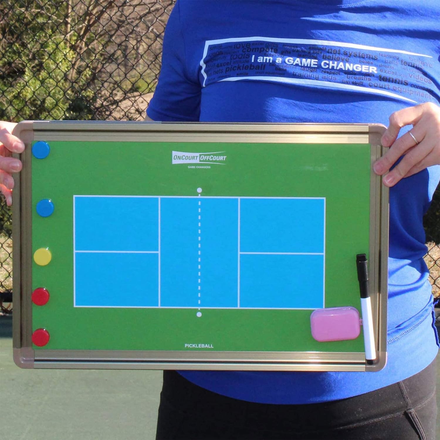 ONCOURT OFFCOURT Magnetic & Dry Erase Coach’s Board (TAMDCB)