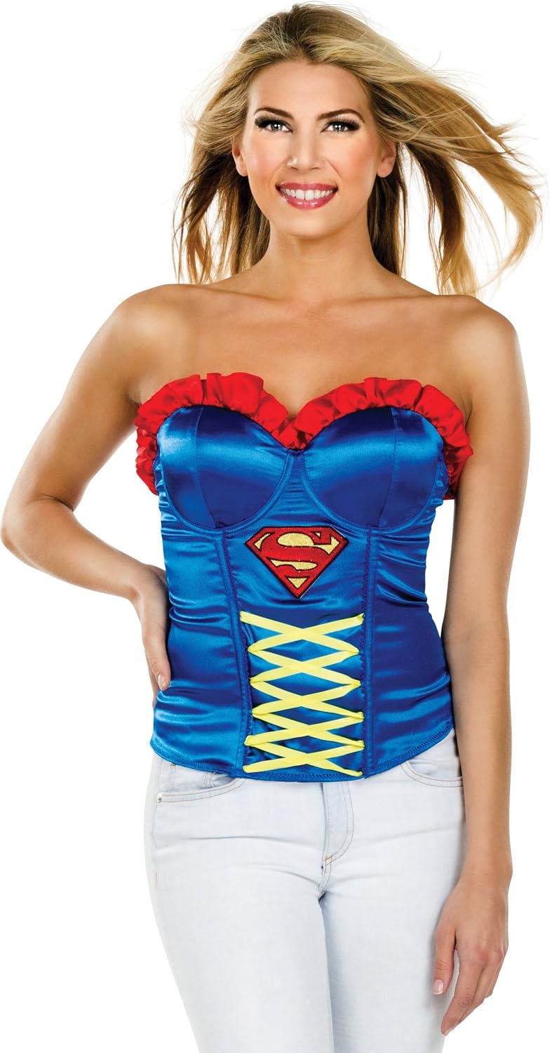 Secret Wishes DC Comics Justice League Superhero Style Adult Skirt With Sequins Wonder Woman main image 1