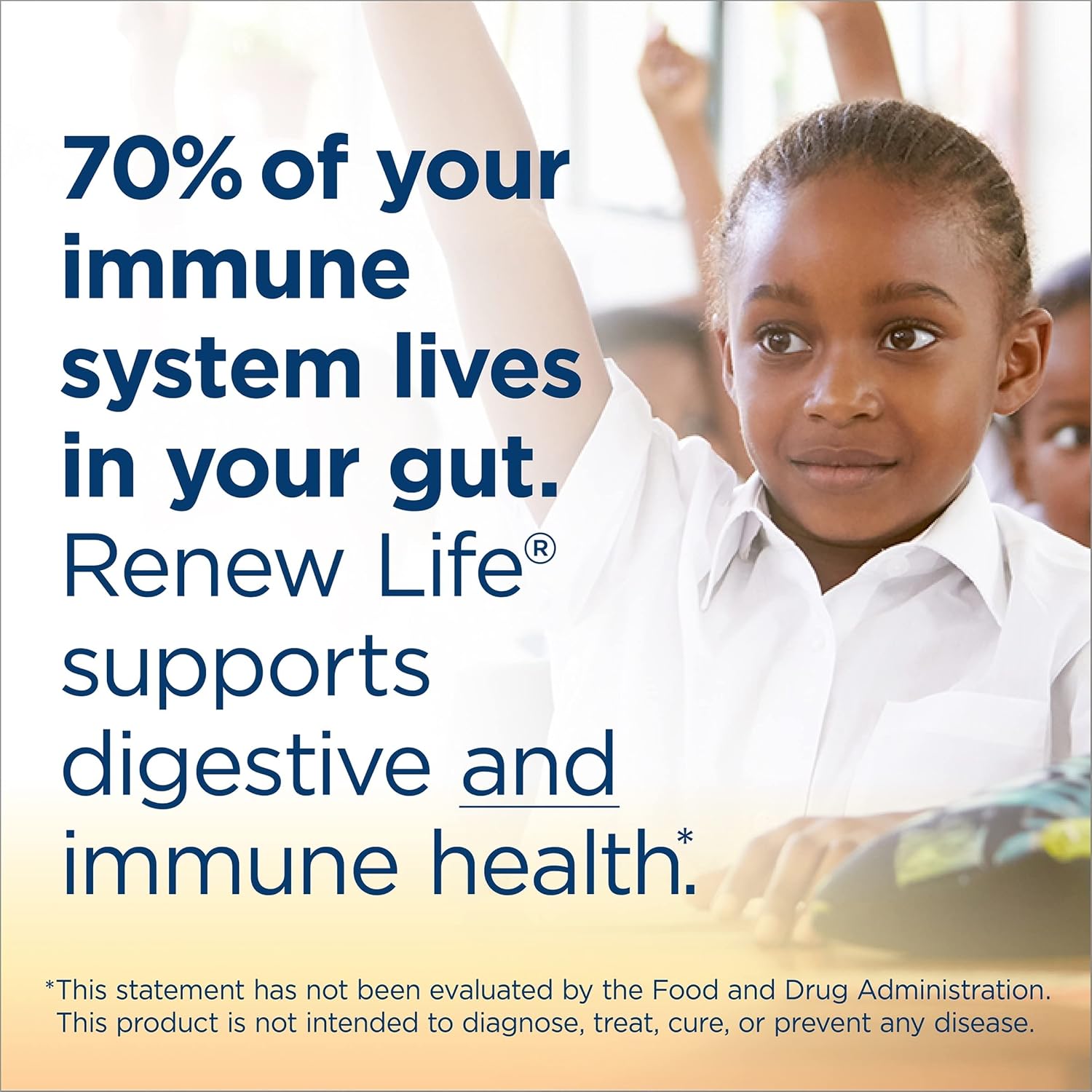 Renew Life Kids Probiotic Gummies, Supports Digestive & Immune Health, Prebiotics & Probiotics, Soy, Dairy & Gluten Free, Raspberry