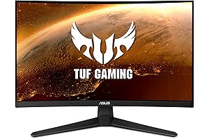 ASUS TUF Gaming VG24VQ1B 23.8" Curved Monitor for Immersive Gaming