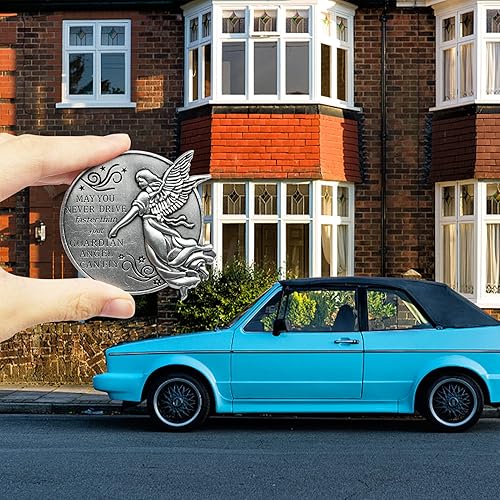 Miniatura 6 de Clip de visera de ángel de la guarda, accesorios de automóvil, regalos de seguridad para nuevos conductores, adolescentes, niños, padres, familiares