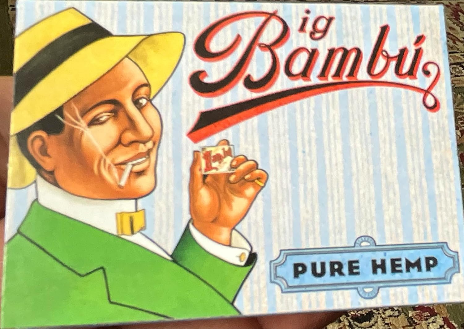 Bambu - Big Bambu Pure Hemp Rolling Paper (10 Booklets)