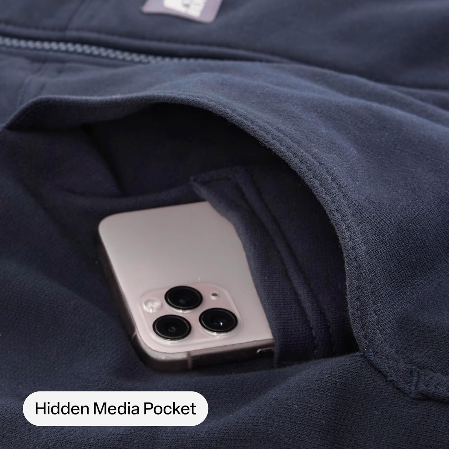 Berne Men's Thermal Lined Hooded Sweatshirt - Image 6