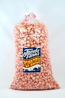 Bulk Popped Popcorn - Serves 20+ People. Wholesale Popcorn for Events, Weddings, Catering, Restaurants. (Pink Popcorn)
