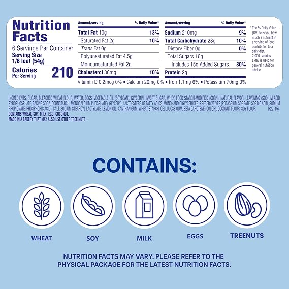 Entenmann's Lemon Loaf Cake, Loaf Cake, Naturally Flavored, 11.5 oz Box