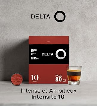 Delta Q Qalidus Coffee Pods for Delta Q Machines, 80 Capsules (XXL Pack)