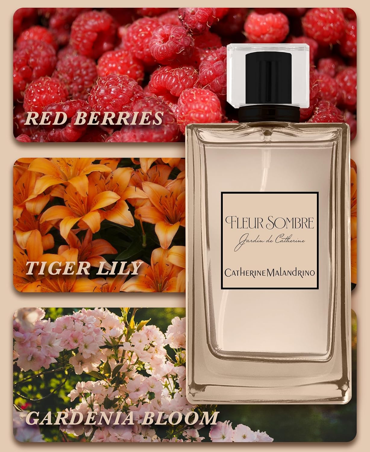 Fleur Sombre Eau de Parfum 3.4 fl. oz., by Catherine Malandrino - Image 6