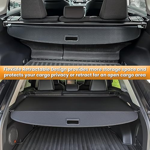 Miniatura 3 de Cubierta de carga para maletero para Toyota Rav4 2019 2020 2021 2022 2023 2024 2025 híbrido LE XLE Premium Adventure TRD Off-Road Limited Accesorios
