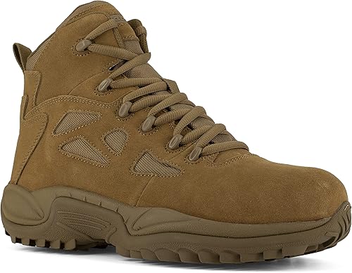 Reebok Botas militares y tácticas Rapid Response Rb 6" para hombre, Coyote Negro -,Coyote,2-Coyote