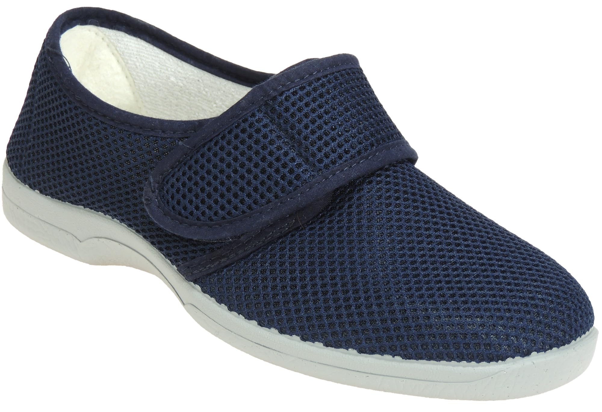 RUIZ Y GALLEGO. Zapato rejilla de nylon para hombre. Cierre con velcro. Ancho de hojaldre Forro de toalla. Primavera de verano.