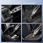 Handheld Vacuum Cordless: Car Vacuum Cleaner with 11000Pa Powerful Suction,1.2lbs Lightweight, Type-C Charge, Multiple Accessories, Portable Hand Vacuum for Home, Pet and Car