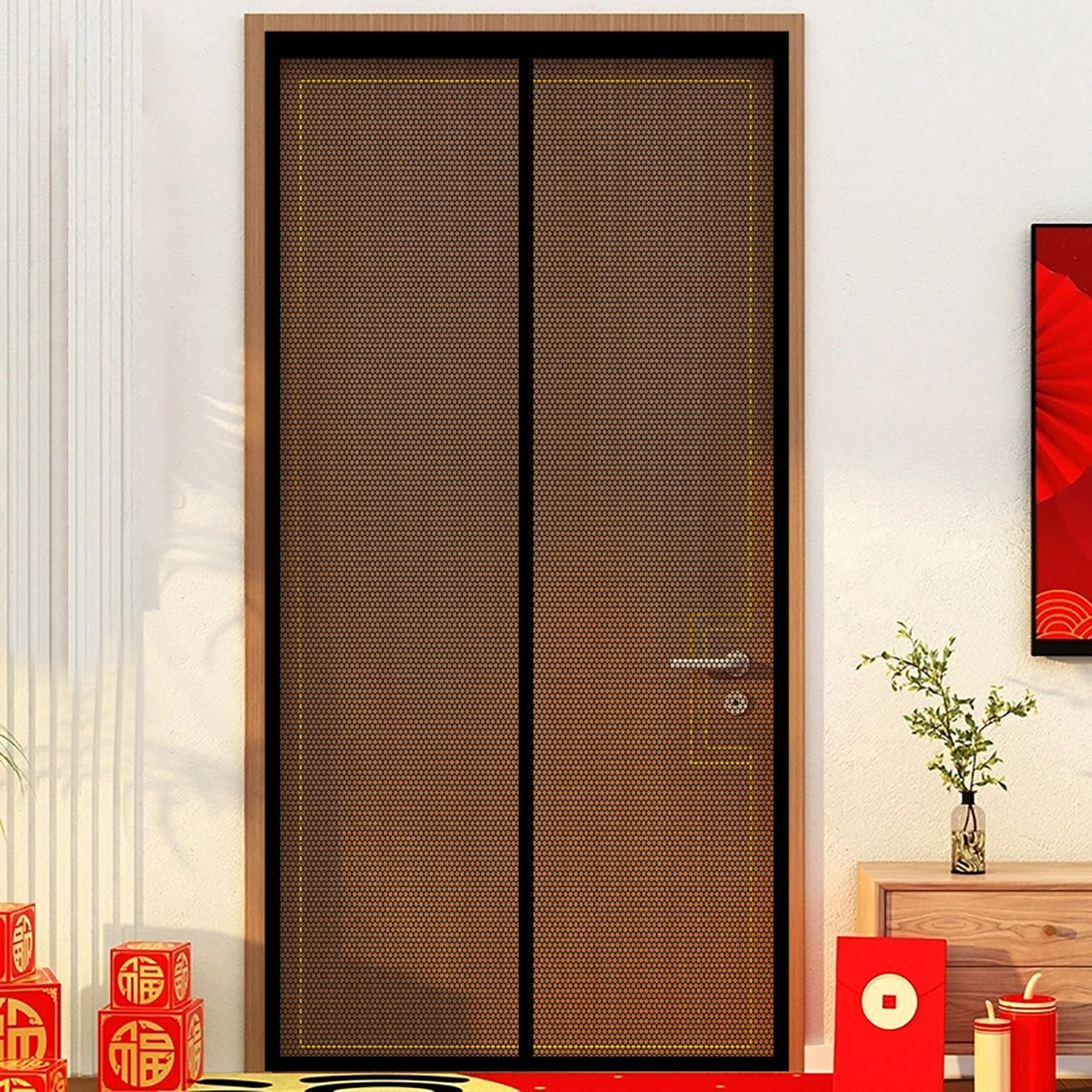Moustiquaire magnétique 120x198 pour stopper les mouches chez soi