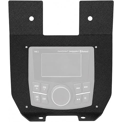 UTV Stereo Can-Am X3 Lower Dash Mount for Rockford PMX-3 Radio