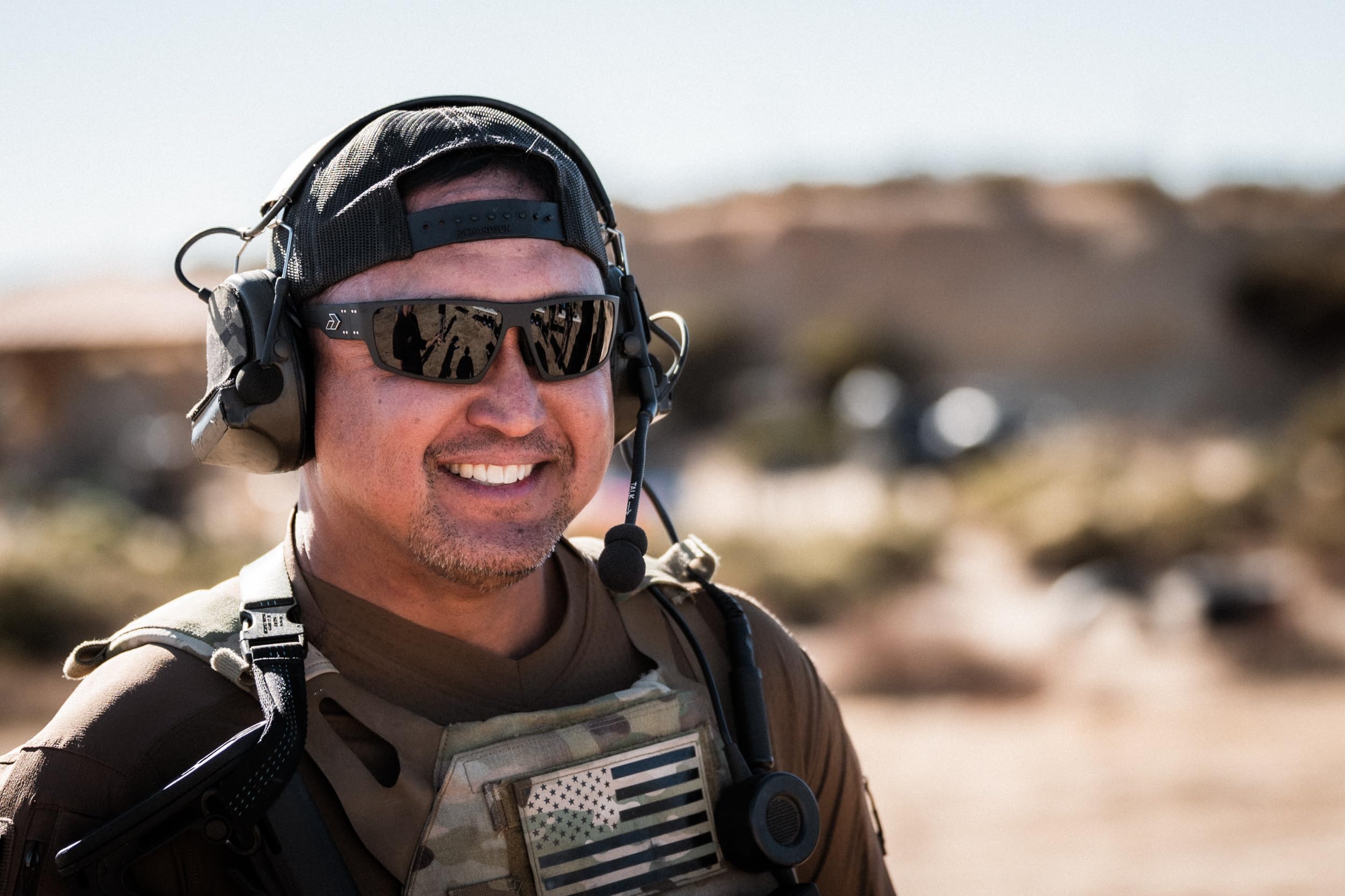 Gatorz Warhawk ANSI Z87+/MILSPEC - Gafas de sol balísticas, fabricadas en los Estados Unidos