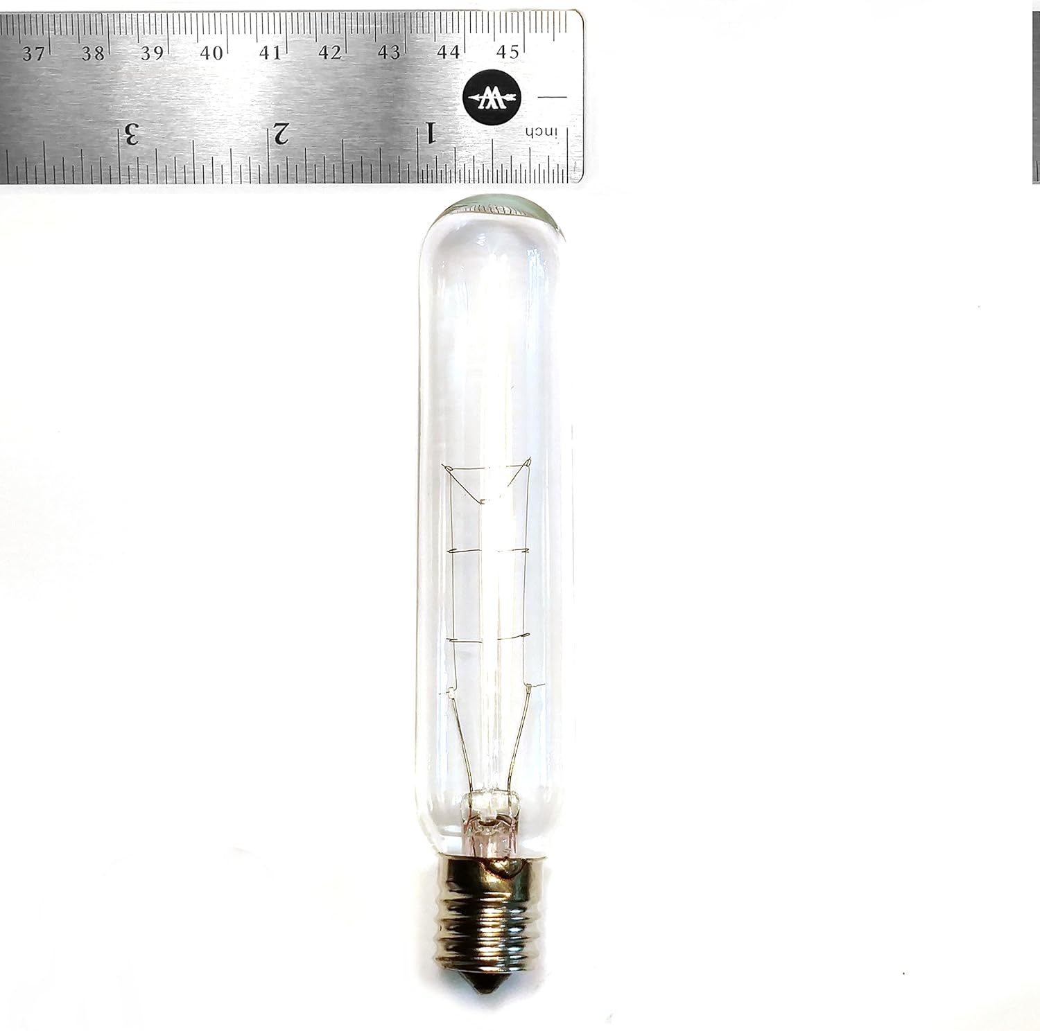 Hometown Evolution, Inc. Edison Bulb Outdoor String Lights with Hand-Threaded Filament (T25 Tube Edison - Black Wire, 25 ft)