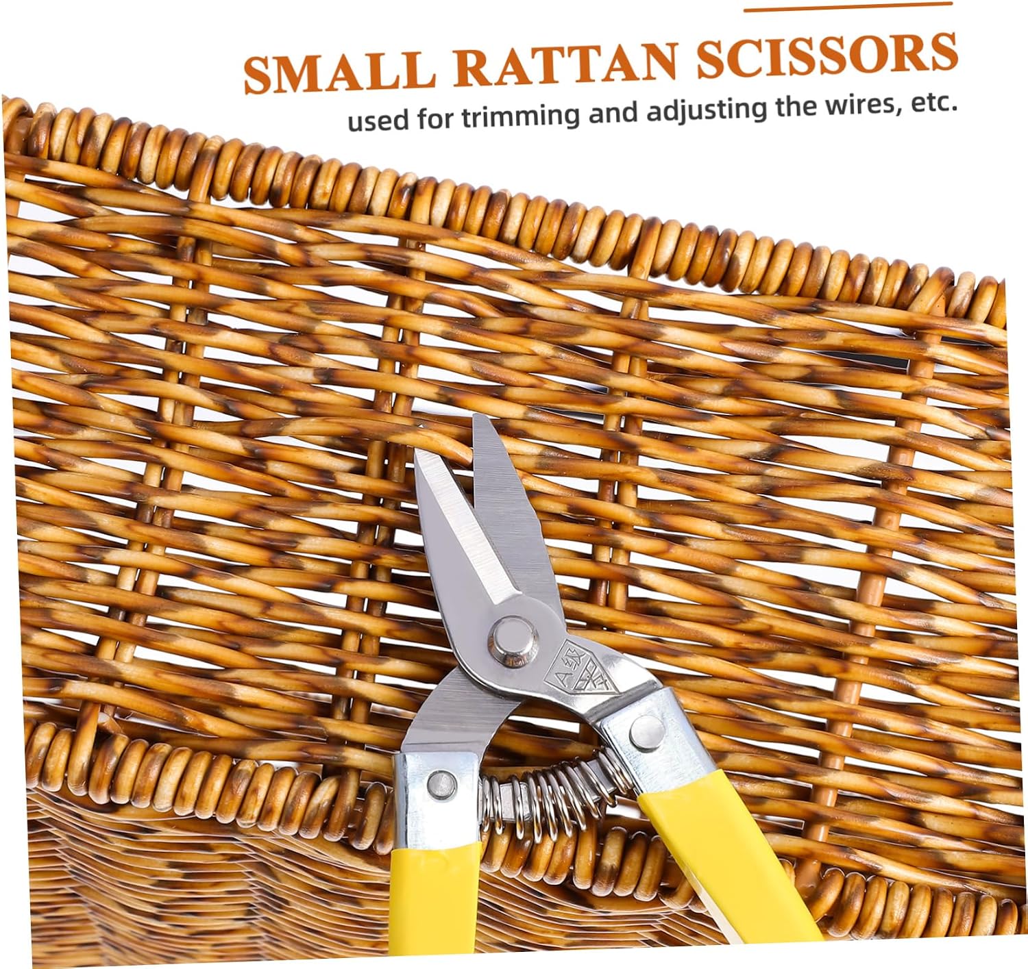 VILLFUL Crimp Pliers Rattan Weaving Tools Rattan Repair Kit for Outdoor Wicker Chair