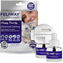 FELIWAY Optimum Cat Calming Diffuser Kit and 1 Pack Refill