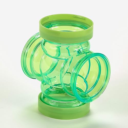 Miniatura 5 de Kaytee CritterTrail Fun-nel - Tubos rectos para hábitat de animales pequeños de 3.5 pulgadas