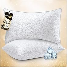 COZSINOOR Bed Pillows Queen Size - Premium Down Alternative Pillows Set of 2 for Side, Back, and Stomach Sleepers Cooling Hotel Quality Fluffy Soft Microfiber Fill Breathable Skin-Friendly