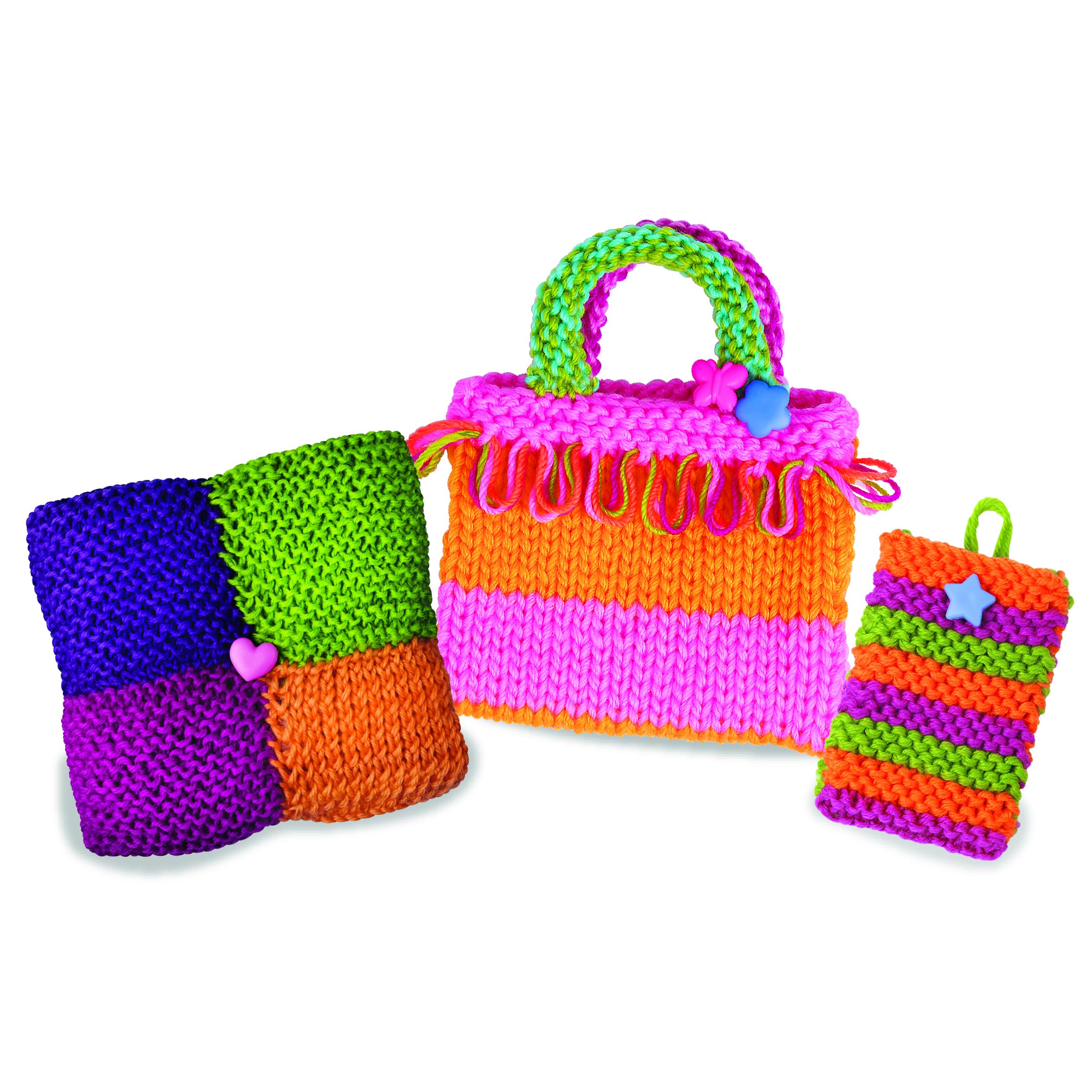 4M L'Arte del Lavoro a Maglia Kit Creativo per Bambini Set Fai-da-Te Gioco Manuale Educativo Attività Artistica e Artigianale dai 8 Anni in su