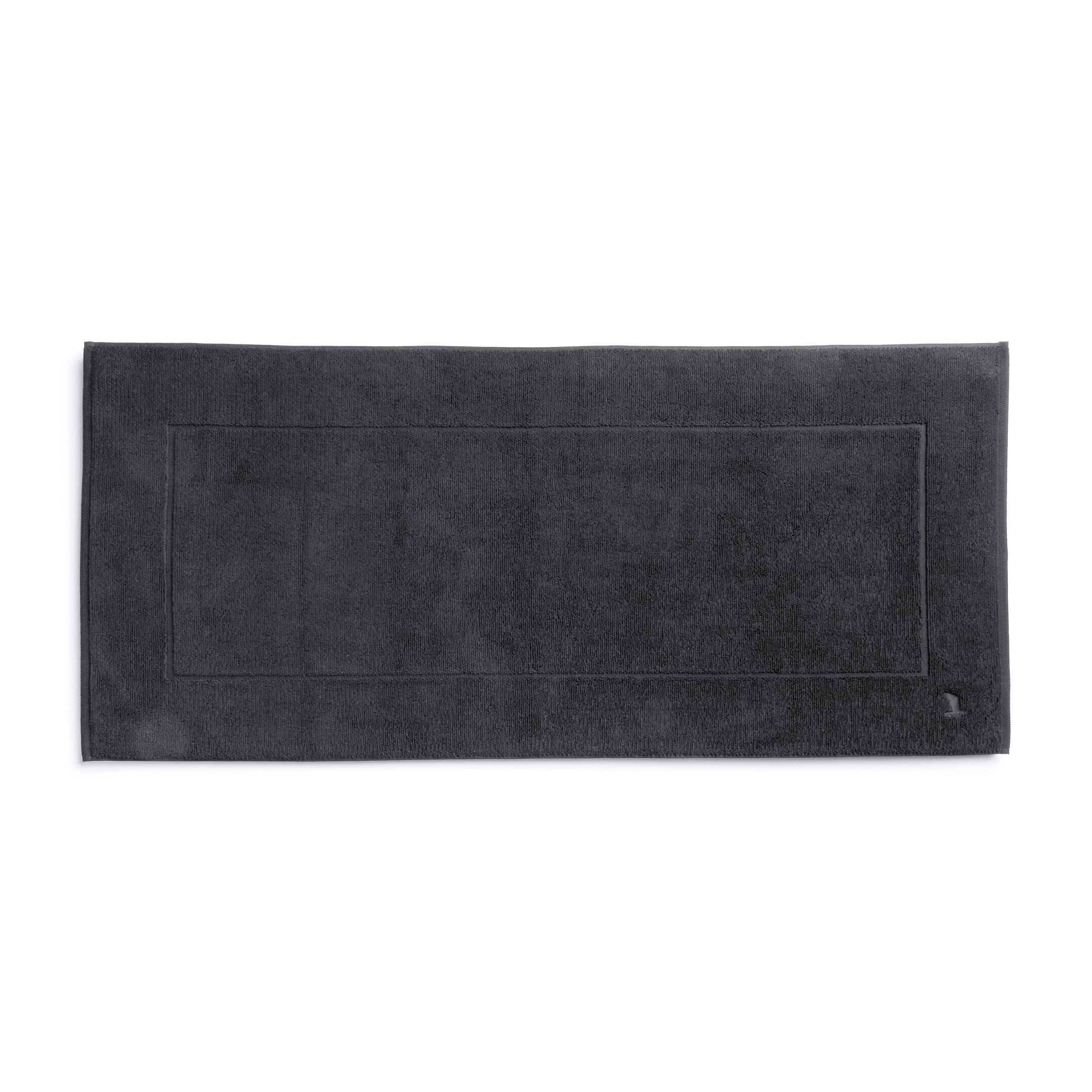 Möve Superwuschel Badteppich 60 x 130 cm aus 100% Baumwolle, Dark Grey