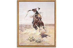 KBKBART Vintage Western Wall Art