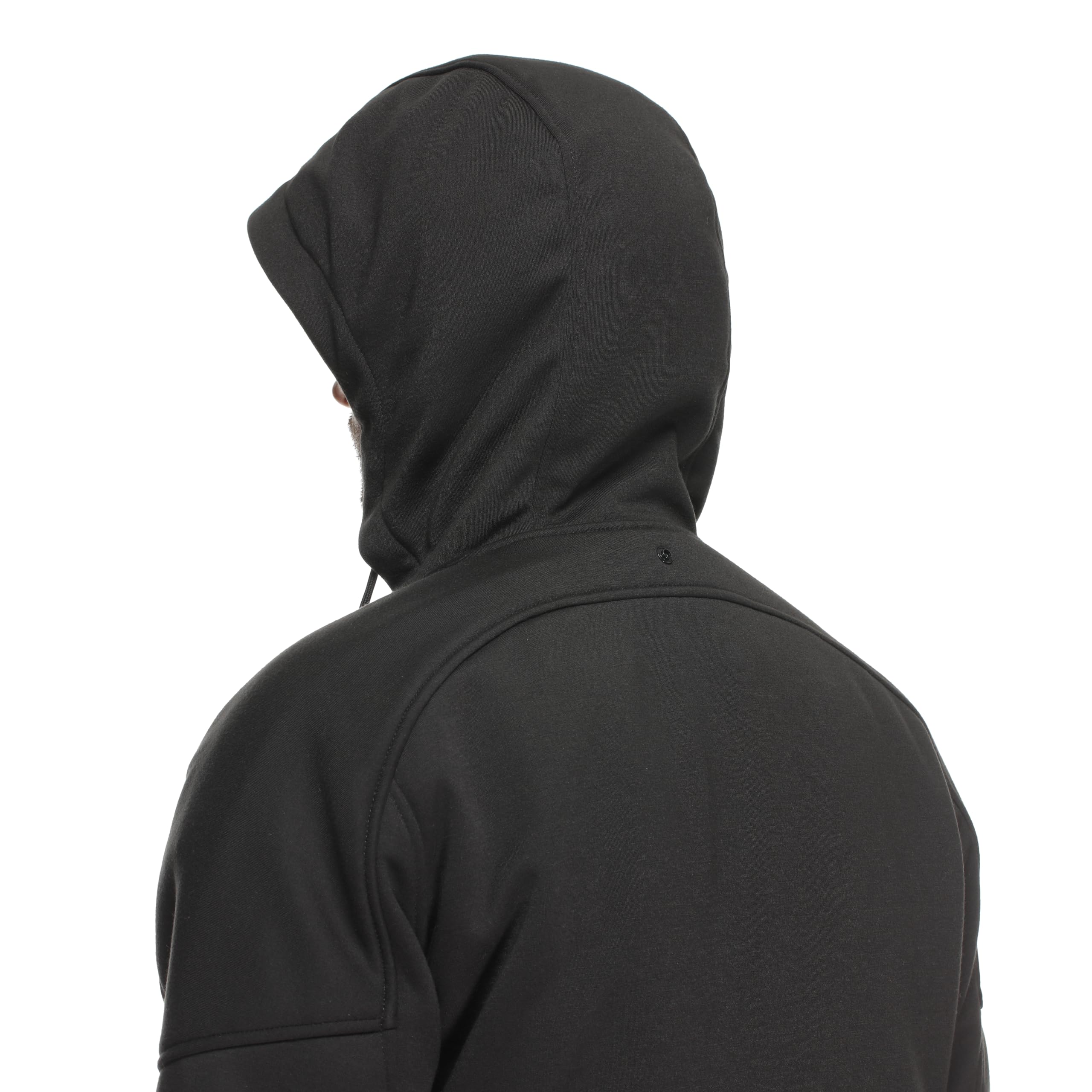 Dainese Herren Bovisa Safety Hoodie Full Zip Kapuzensweatshirt Mit Reißverschluss, Innenfutter Aus Fleece (1er Pack)
