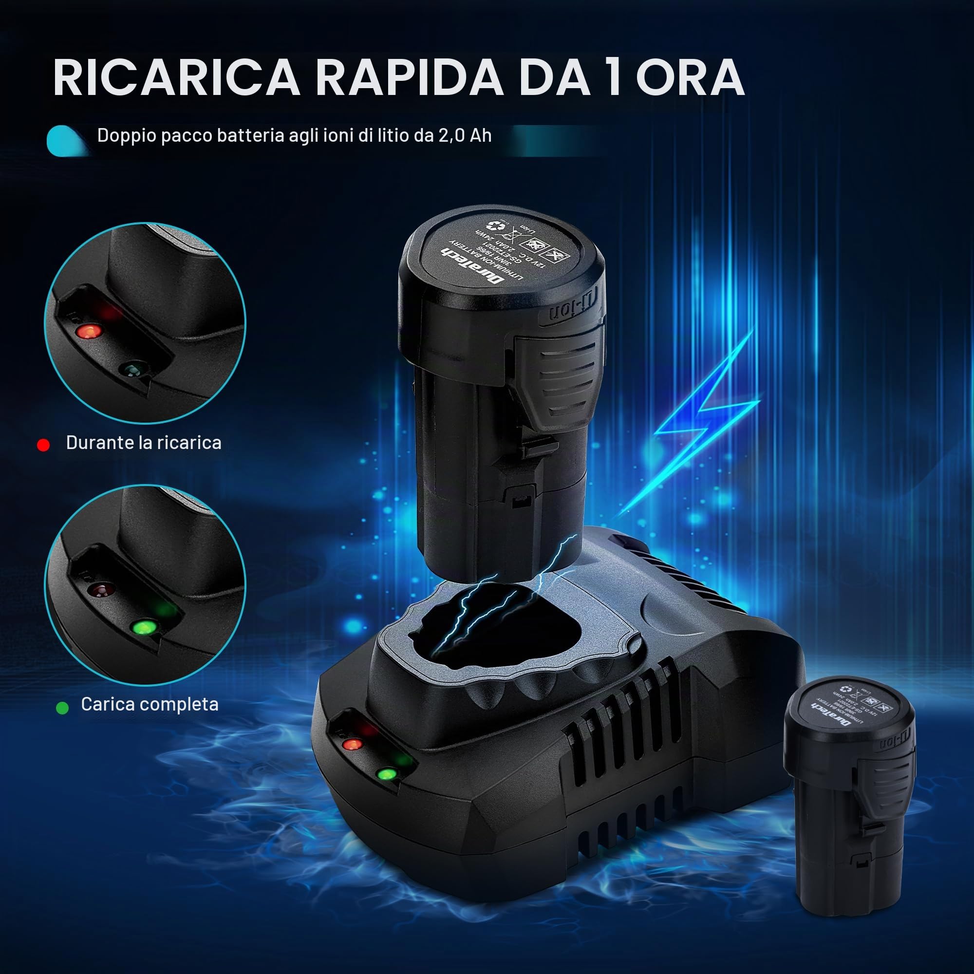 DURATECH Set di chiavi a cricchetto elettriche, Lame Utensile Oscillanti
