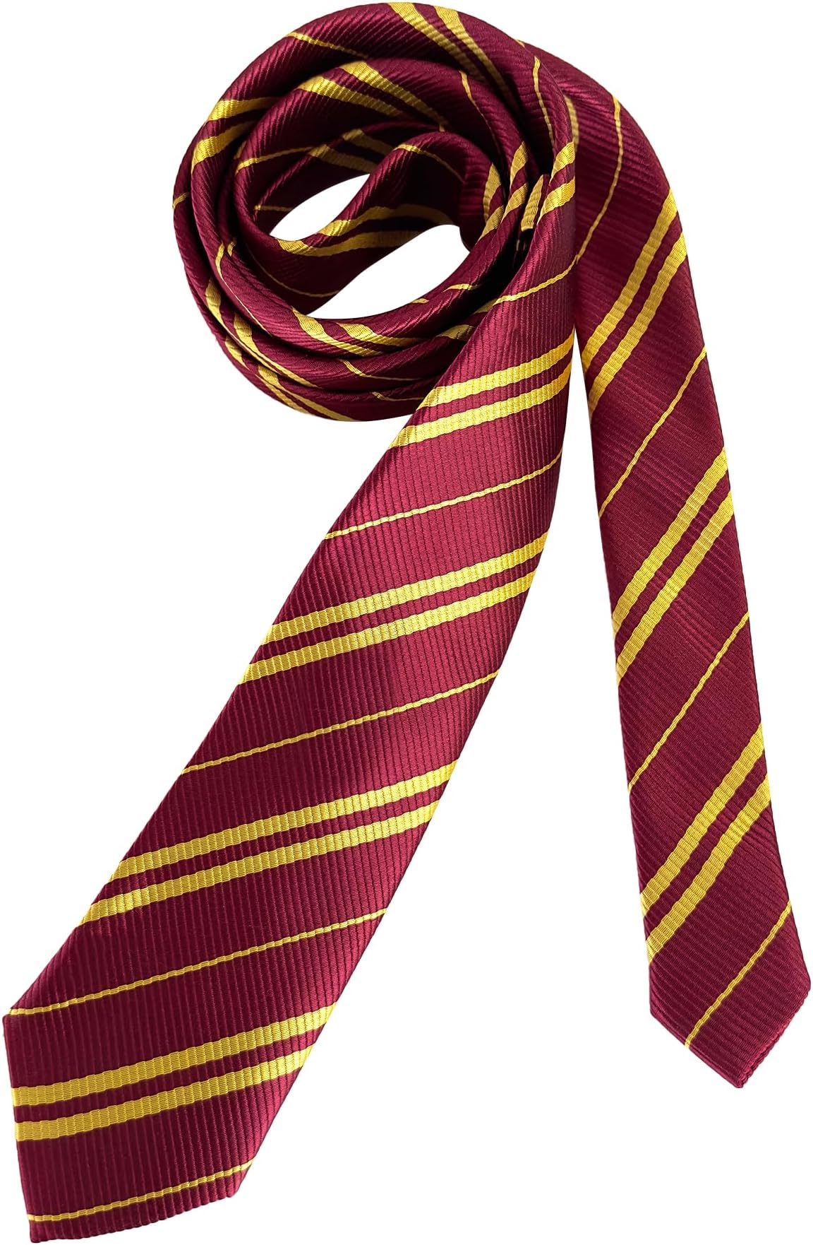 Wizard School Tie，Potter Tie Cosplay Tie,Halloween Fancy Dress Accessory，Party Costume Necktie for Halloween,Gryffindor Tie
