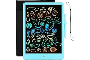 LEYAOYAO LED Sketch Pad for Kids - 10 Inch LCD Writing Tablet with Protect Bag