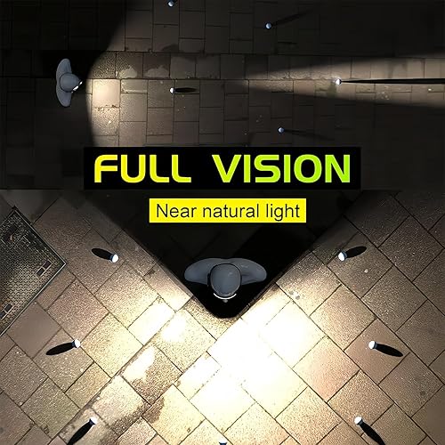 Miniatura 5 de Faro delantero de 4 piezas, lámpara de cabeza de haz ancho de 230, sensor de movimiento LED recargable, linterna de 5 modos para camping, pesca,