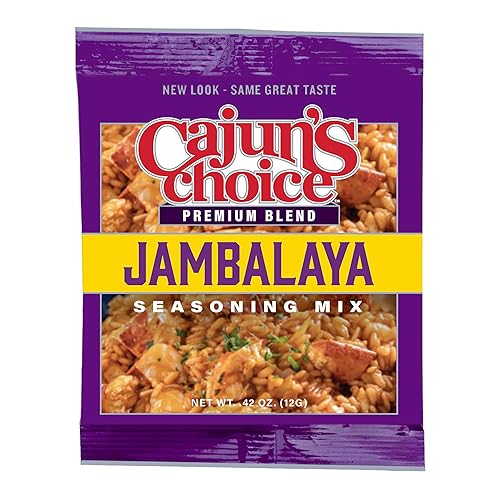 Miniatura 7 de Jambalaya Seasoning Mix 0.42 oz Cajun's Choice Louisiana Foods (Paquete de 2)