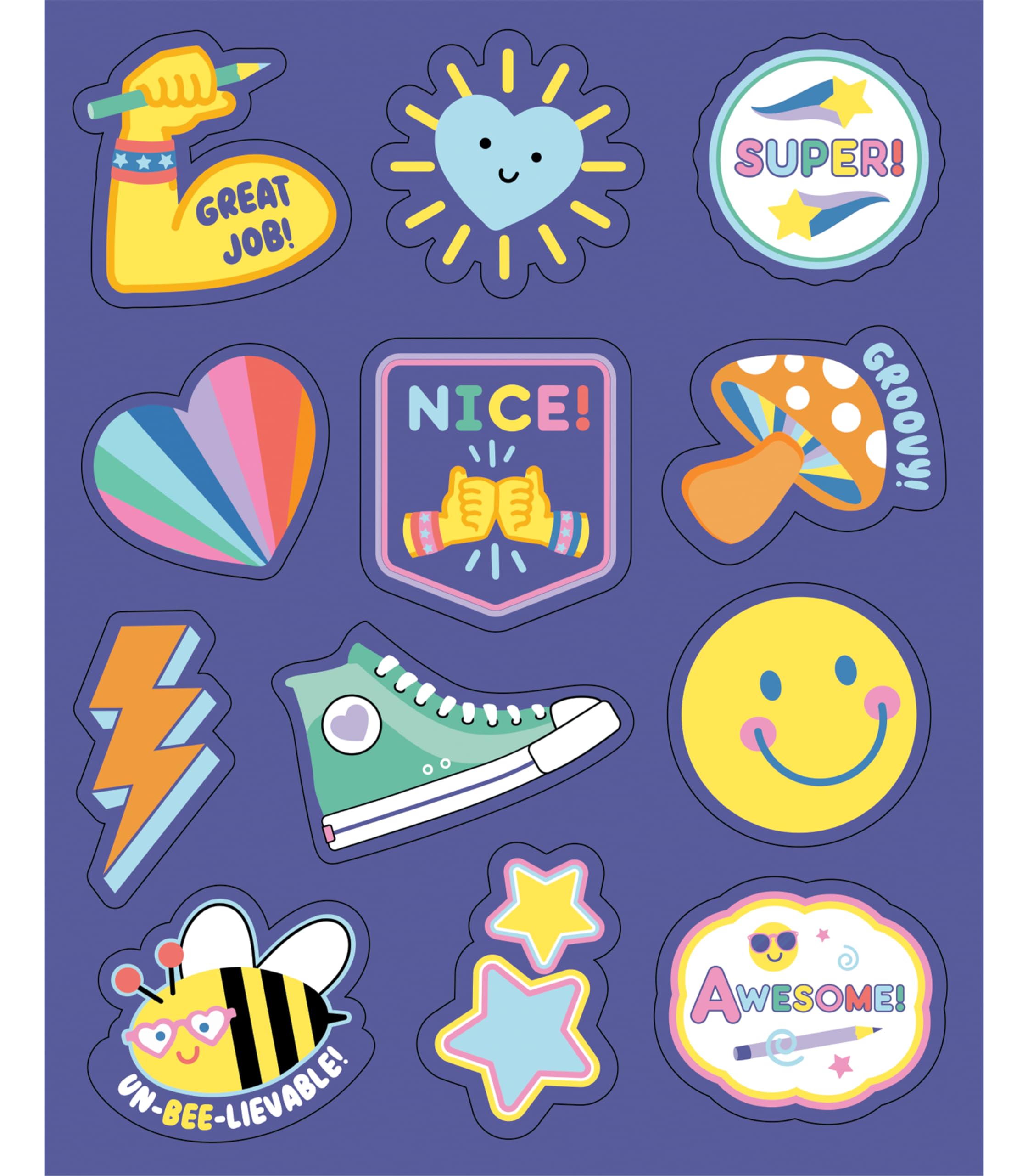 Carson Dellosa We Stick Together 72 Motivational Stickers