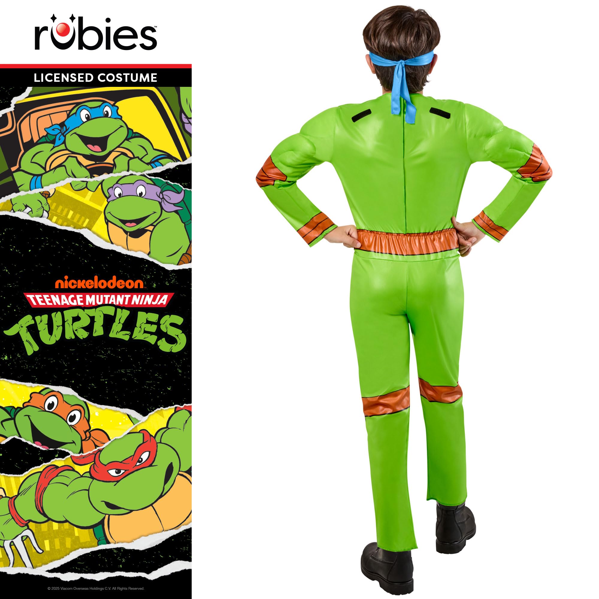 Rubie's Fantazyjna sukienka dla dzieci Uniseks - dzieci Teenage Mutant Ninja Turtle 4 in 1 Child Costume