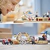 LEGO® Jurassic World Atrociraptor Dinosaur: Motorcycle Tracking Toy Making Set for Kids Ages 76945-6 and Over (169 Pieces)