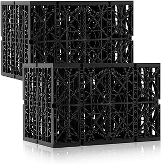 2 Pack 33 Gallon Aqua Blocks Water Matrix Block Water Storage Module Block System for Pond Free Waterfalls Disappearing Waterfall or Fountain Features Garden