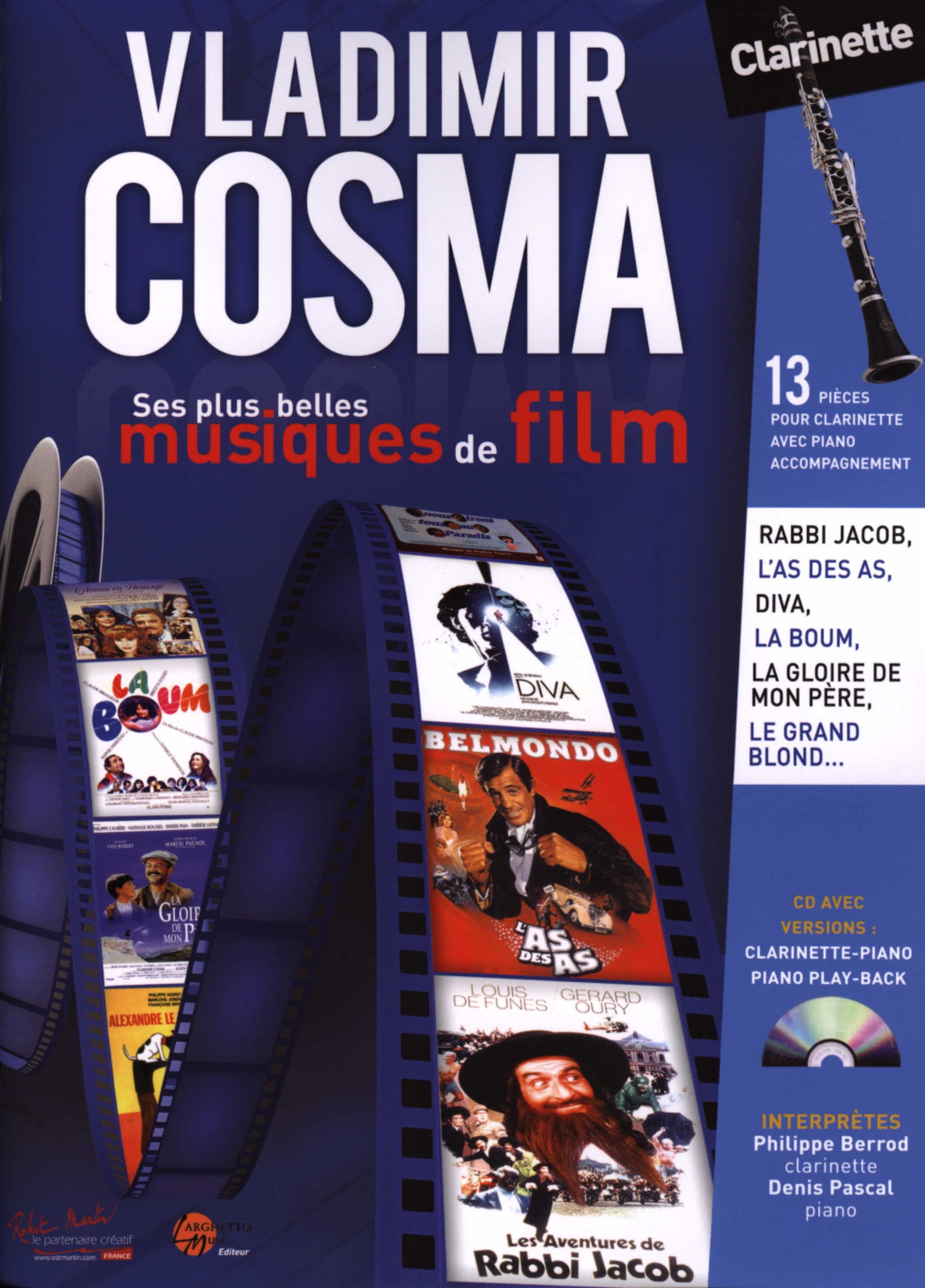Ses plus belles musiques de film clarinette et piano