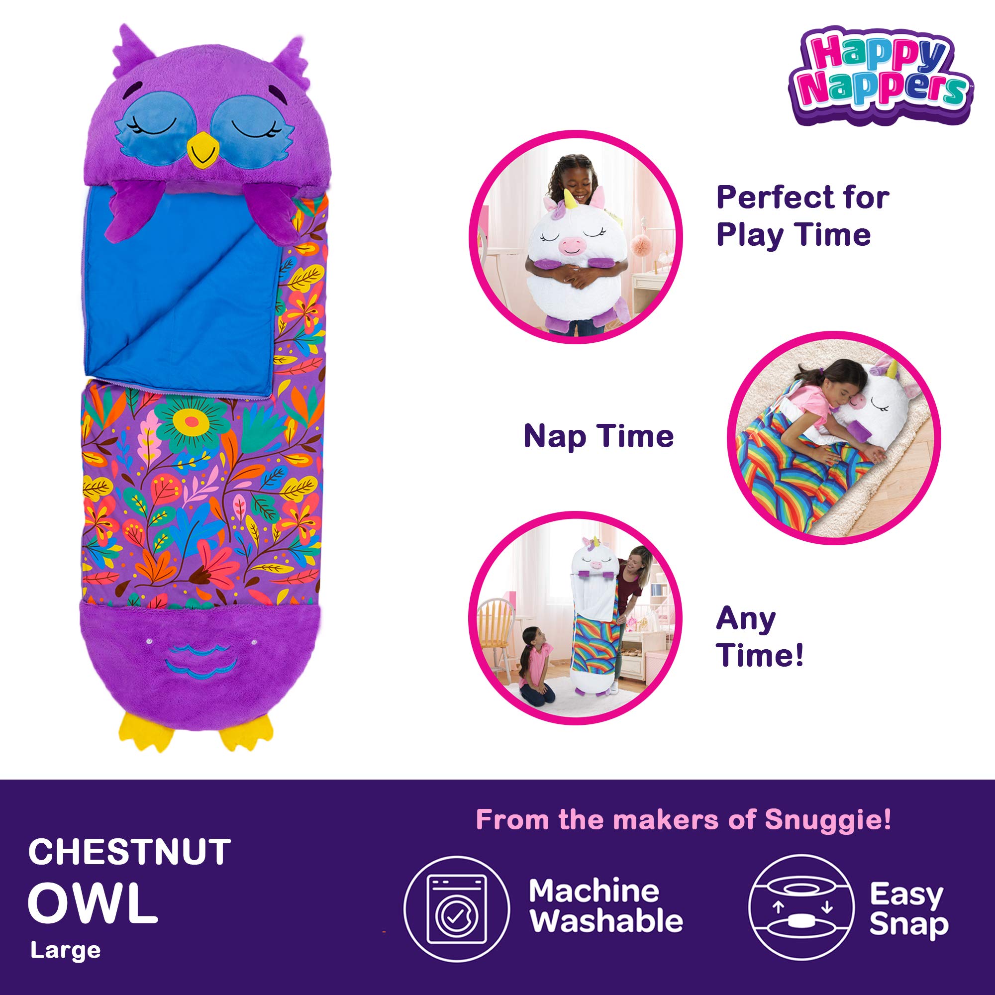 purple owl happy napper