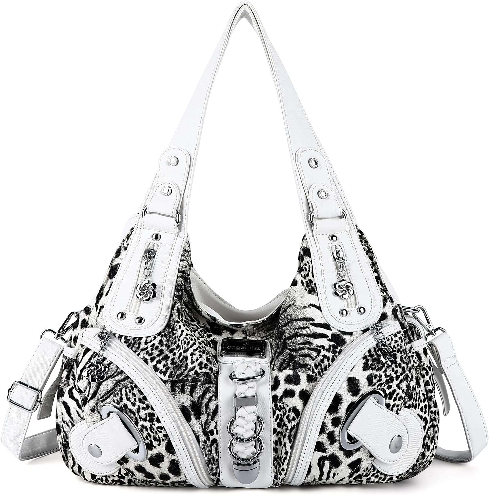 Angelkiss Hobo Purses and handbags for Women Satchel Handbag Women Purses Large Daily Shoulder Bags