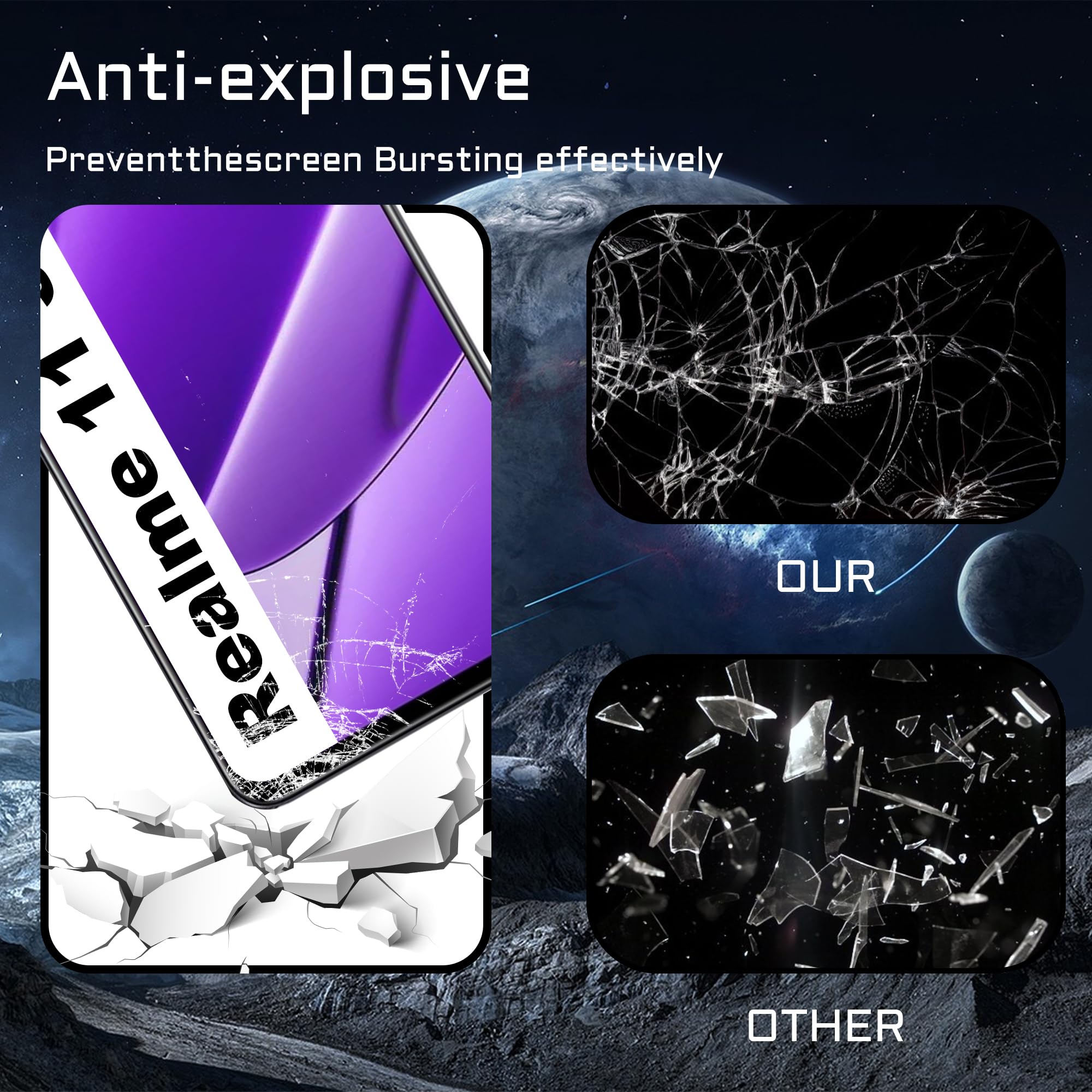 2 Pezzi Di Pellicola Protettiva In Vetro Temperato Per Schermo - Foto 2