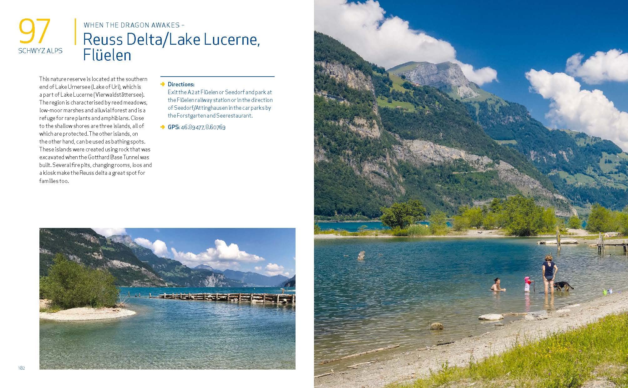 Wild Swimming Alps: 130 Most Beautiful Lakes, Rivers and Waterfalls in Austria, Germany, Switzerland, Italy and Slovenia