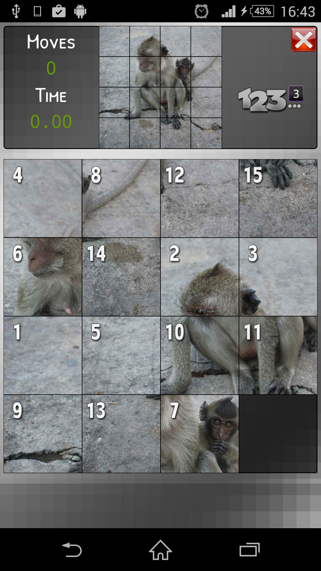 Sliding Puzzle App on Amazon Appstore
