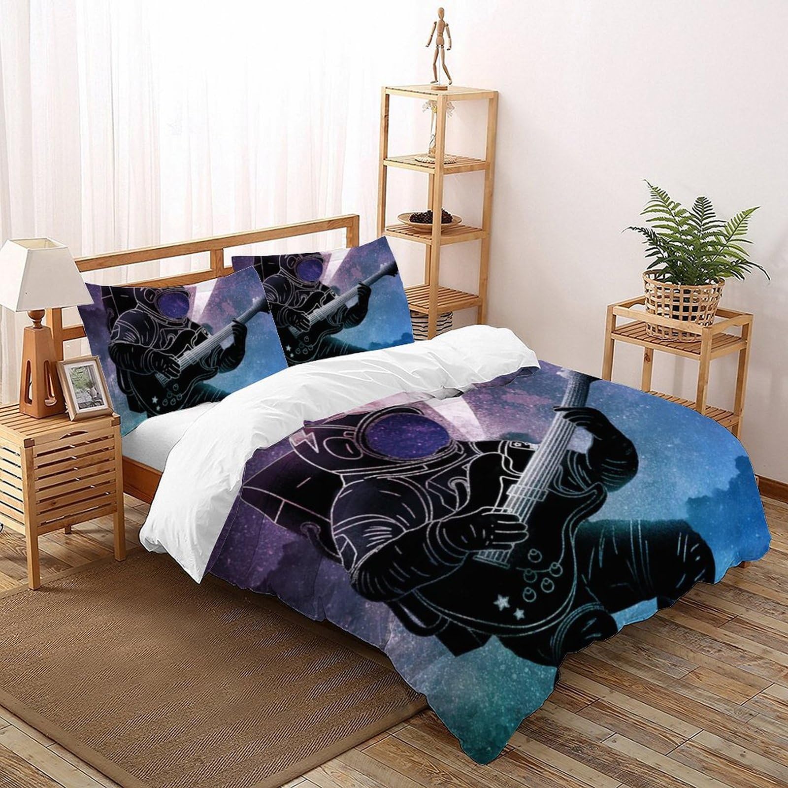 Housse de couette 260x220 cm finie la corvée de repassage ensemble lit enfant 3D