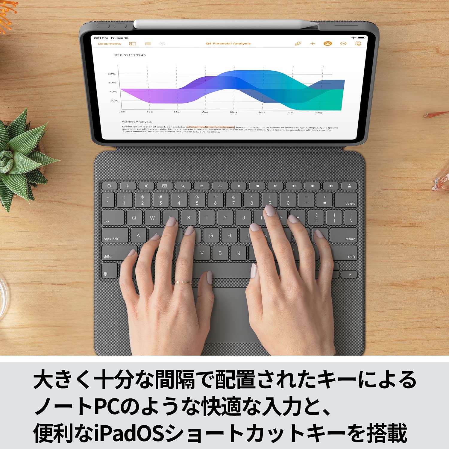 Amazon.co.jp: Logitech Logicool iPad Pro 12.9-inch 6th Generation  