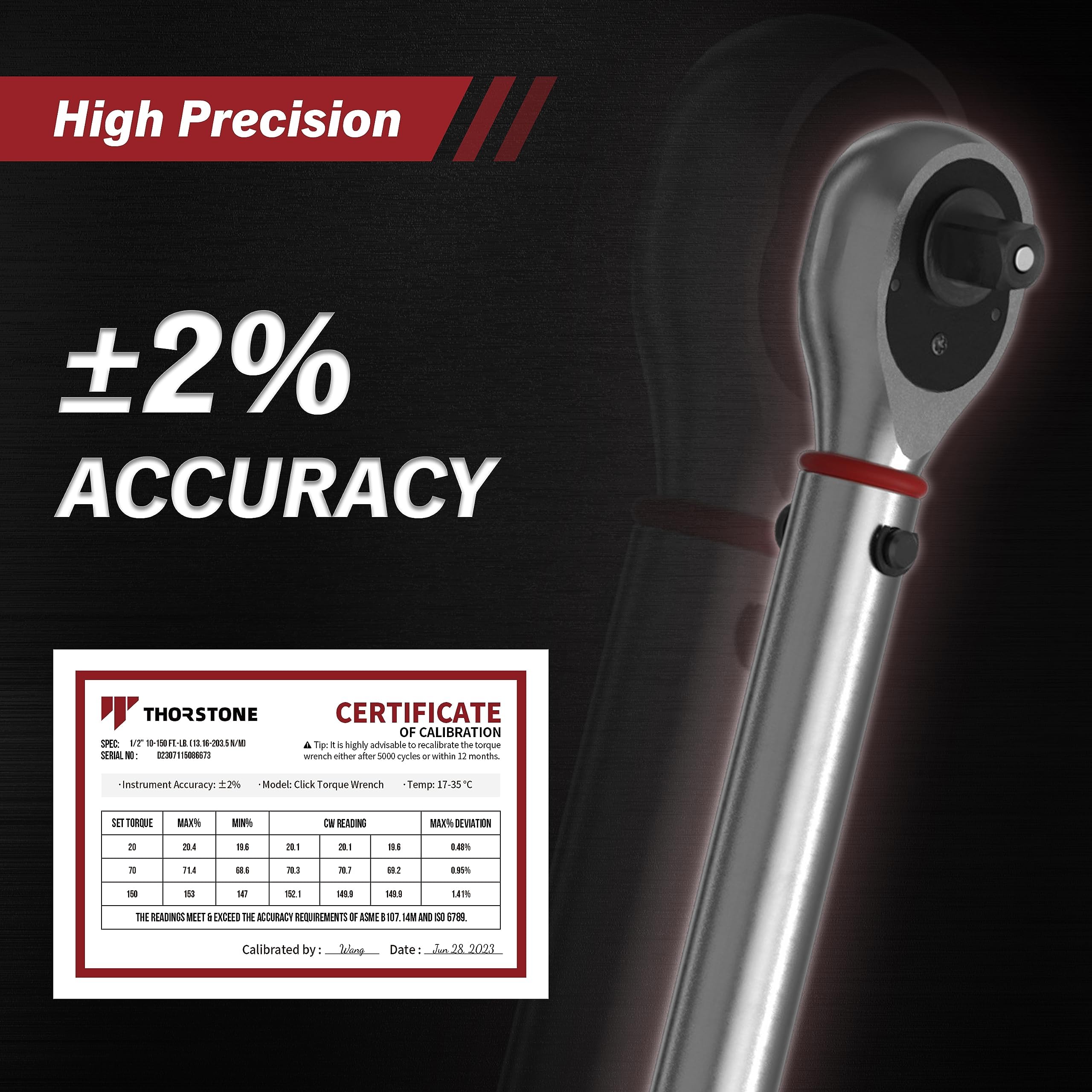 Snapklik.com : Torque Wrench 1/2 Inch Drive, 25-250 FT-LB/33.9338.9 Nm ...