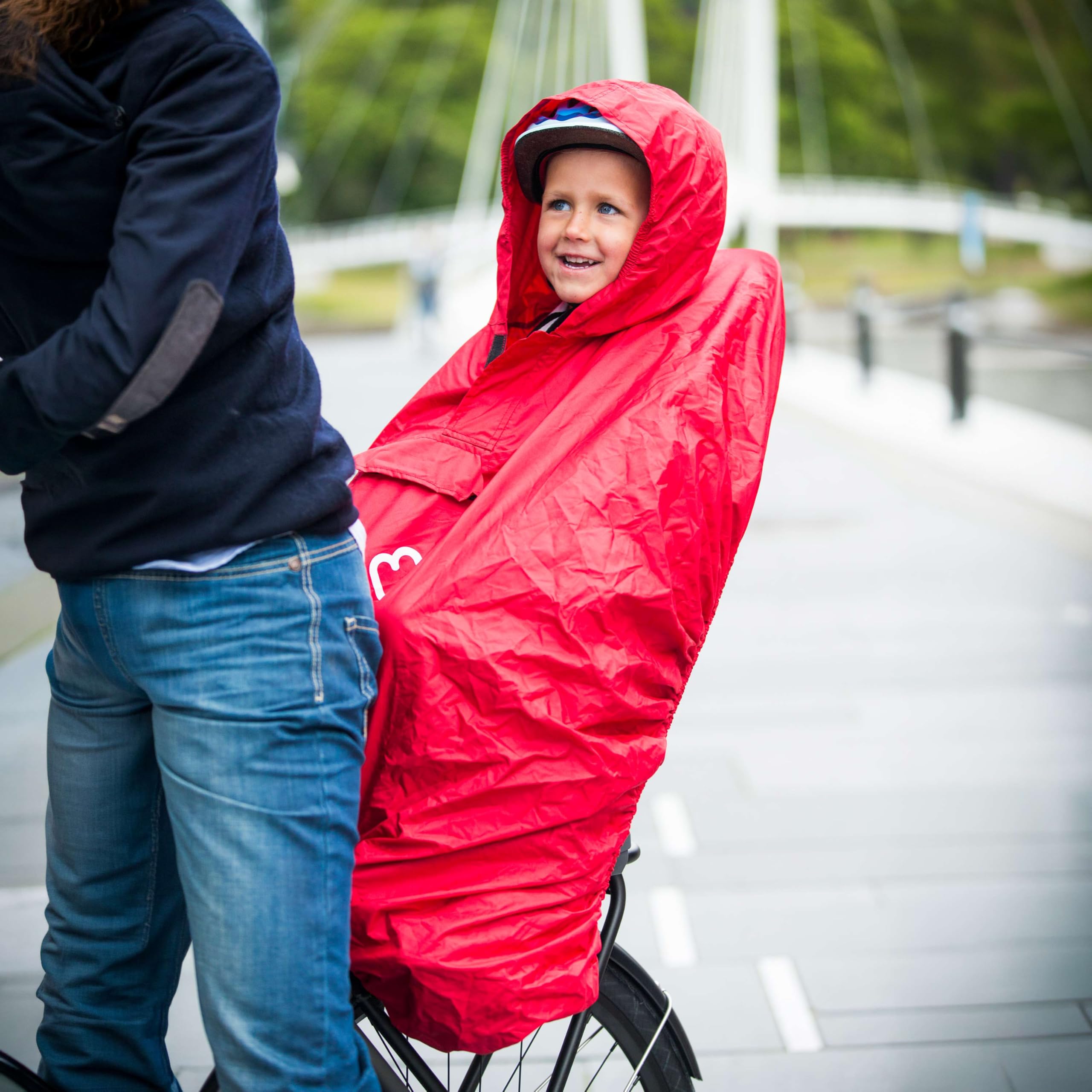 Hamax Porte Bébé Vélo Caress Vert/Noir Siège Inclinable 20° Sécurité 3 Points Protection Imperméable
