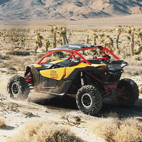 Miniatura 9 de KEMIMOTO Puertas inferiores X3, insertos de puerta transparentes y visuales compatibles con Maverick X3 y Max X DS RS RC MR Turbo RR 2017-2024