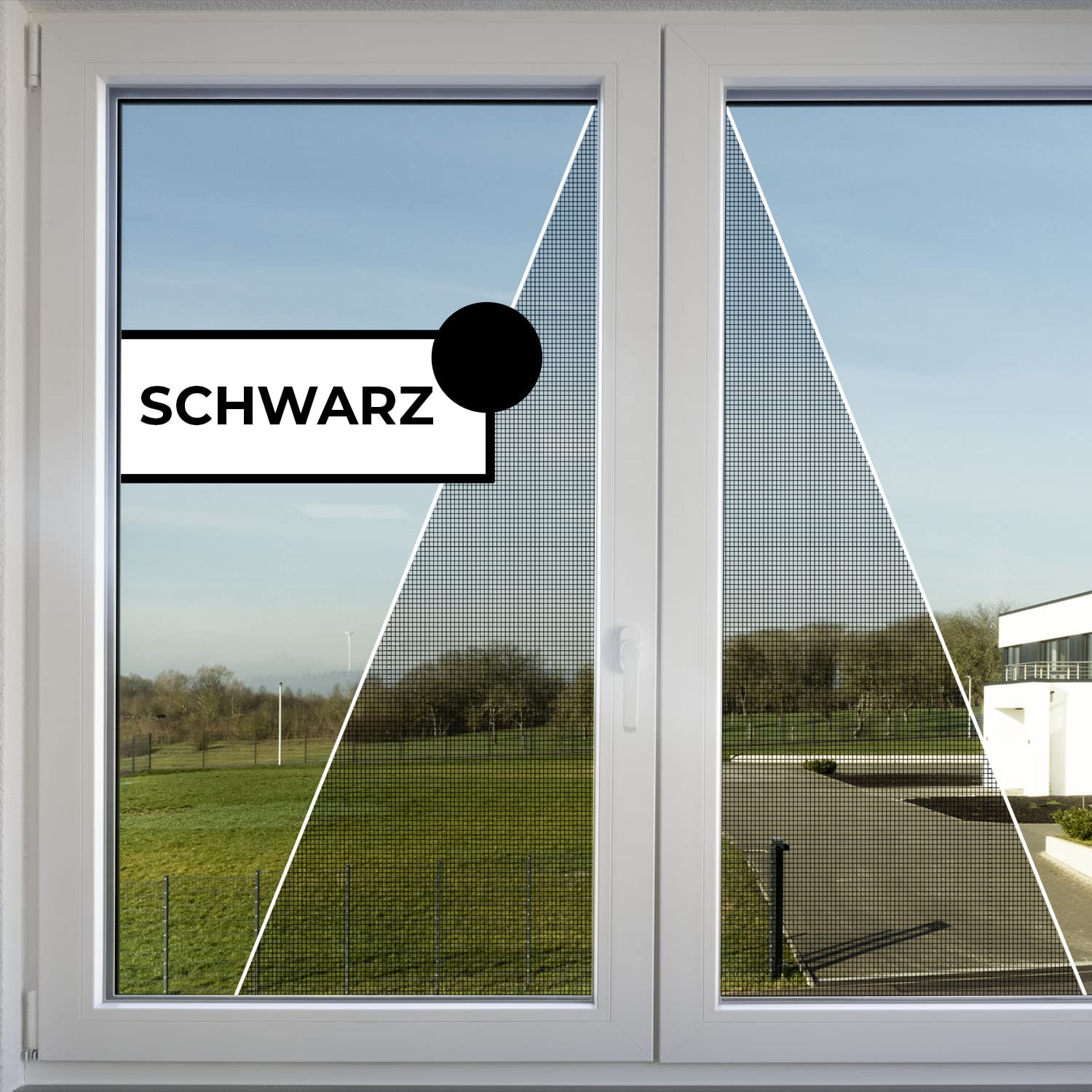 Stahlia Fliegengitter 100x1000cm SCHWARZ Fliegennetz Balkontür Fliegengitter Fenster Insektenschutz Fenstergitter Fliegengitter Tür Dachfenster Fiberglasgewebe